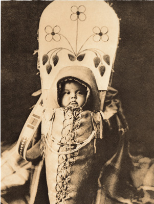 NEZ PERCE BABE EDWARD CURTIS NORTH AMERICAN INDIAN PHOTO